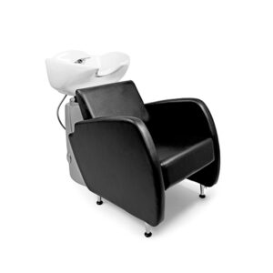 Lavac. SATURNO 1 Pto. Poza Poseidon Blanca + Sillon Afrodita Negro 006