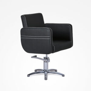SillÃ³n de Tocador Hermo Negro con Pie de Estrella y Bomba Hid *D