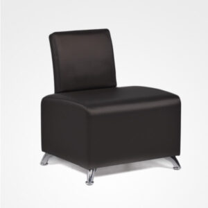 Sillón de Espera Selene Black Bifull