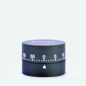 Medidor de Tiempo Negro Pinky Black