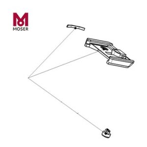 Porta Cuchilla Rep.5020 Gris 1400  1403-7000