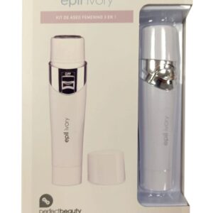 Kit de aseo femenino 3 en 1 epil Ivory